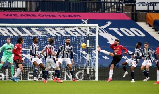 开云登录网址入口-【英超】迪亚涅83秒闪击B费凌空斩 曼联1比1西布朗